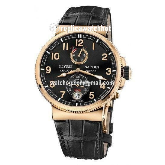 Ulysse Nardin Marine Chronometer Manufacture Automatic Rose gold 1186-126 62