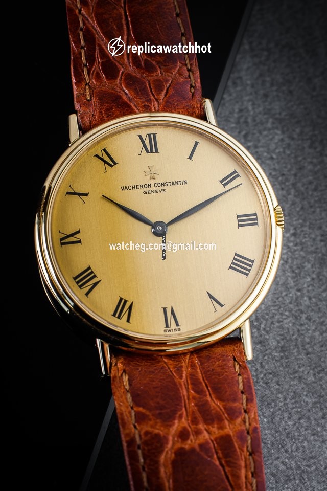 Vacheron Constantin Patrimony Mens watch Unisex Manual winding Yellow gold 89004