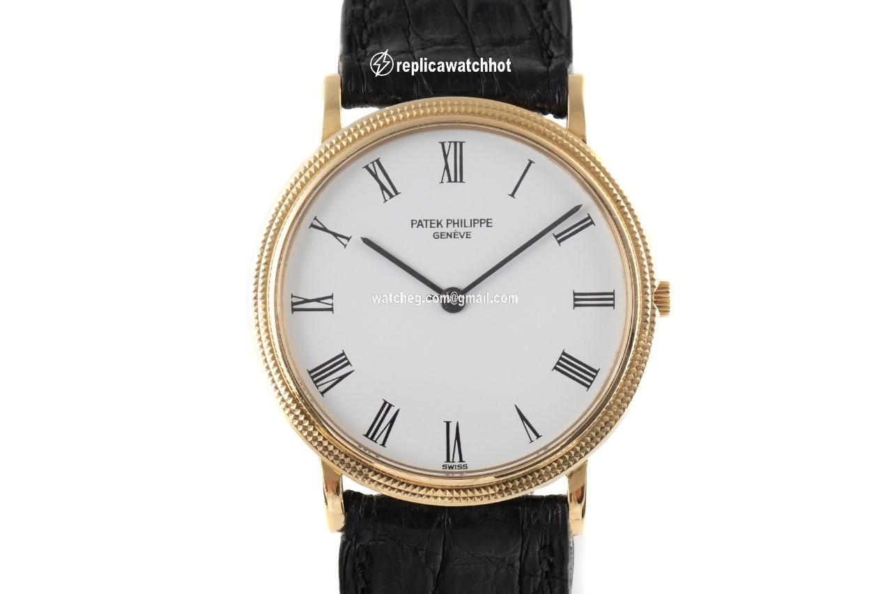 Patek Philippe Calatrava Mens watch Unisex Quartz Yellow gold 3744