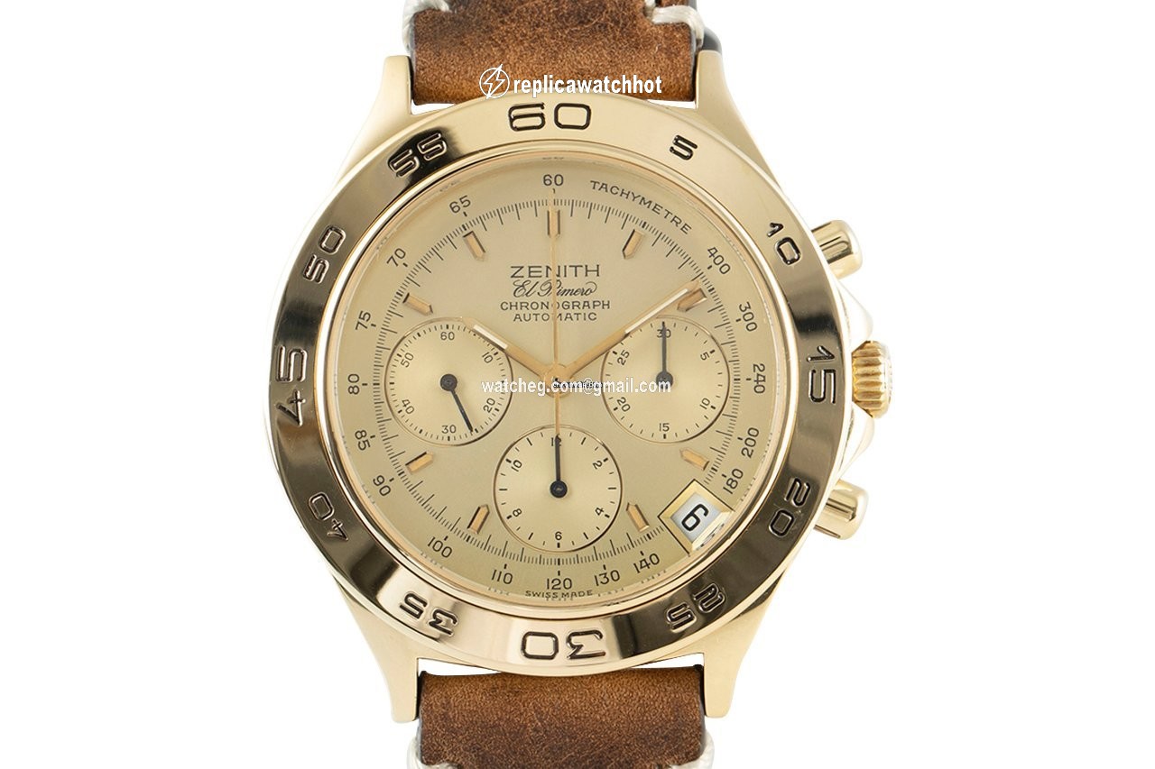 Zenith El Primero Mens watch Unisex Automatic Yellow gold 06-0060-400