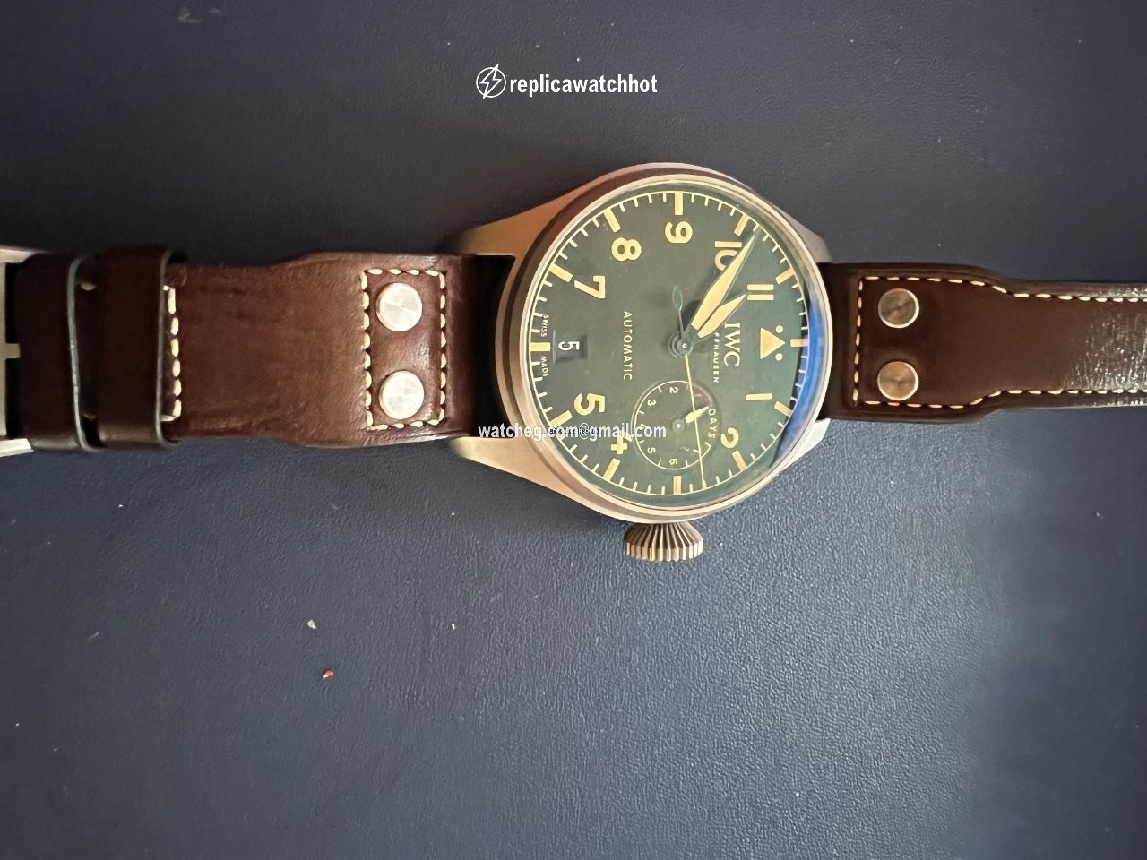 IWC Big Pilot Mens watch Unisex Automatic Titanium IW501004