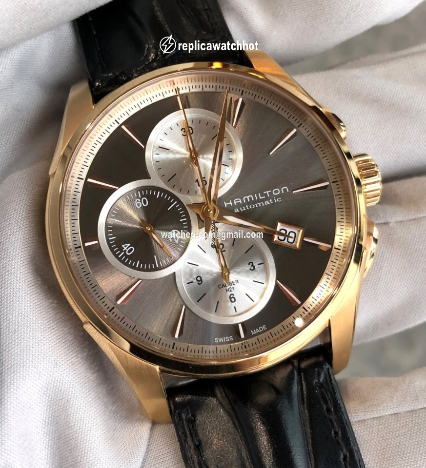Hamilton Jazzmaster Auto Chrono Mens watch Unisex Automatic Steel H32546781