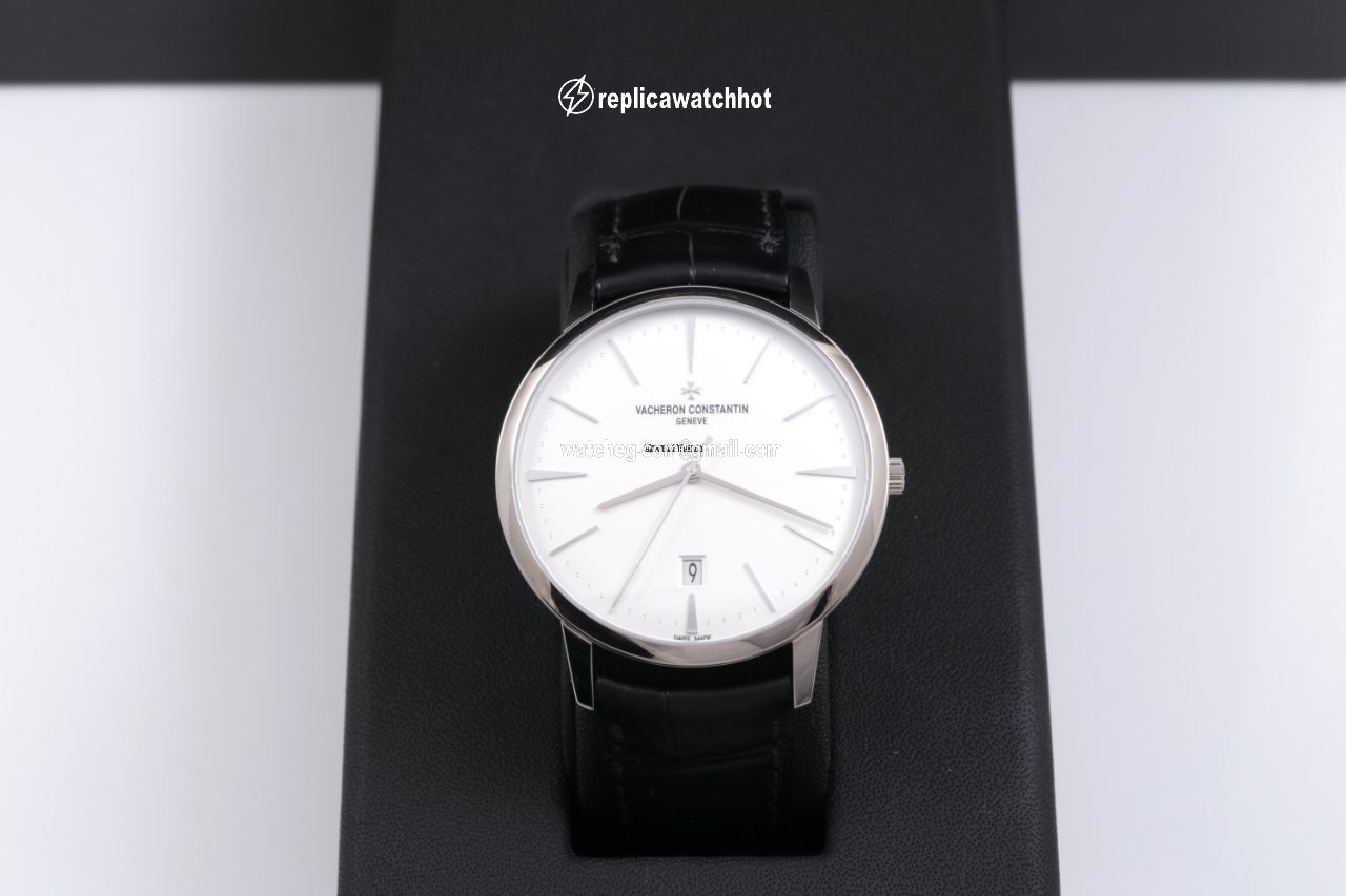 Vacheron Constantin Patrimony Mens watch Unisex Automatic White gold 85180 000G-9230