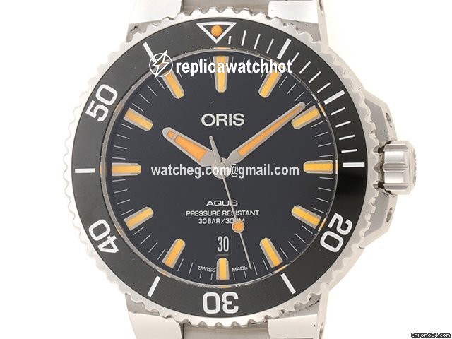 Oris Aquis Date Mens watch Unisex Automatic Steel 01.733.7730.4159