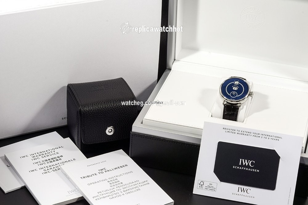 IWC Mens watch Unisex Manual winding Steel IW505003