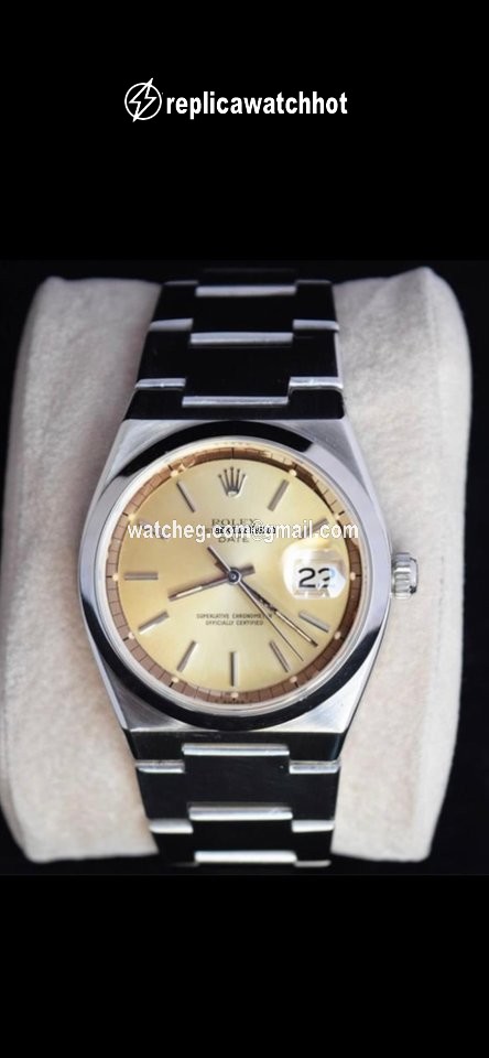 Rolex Oyster Perpetual Date Mens watch Unisex Steel Automatic 1530