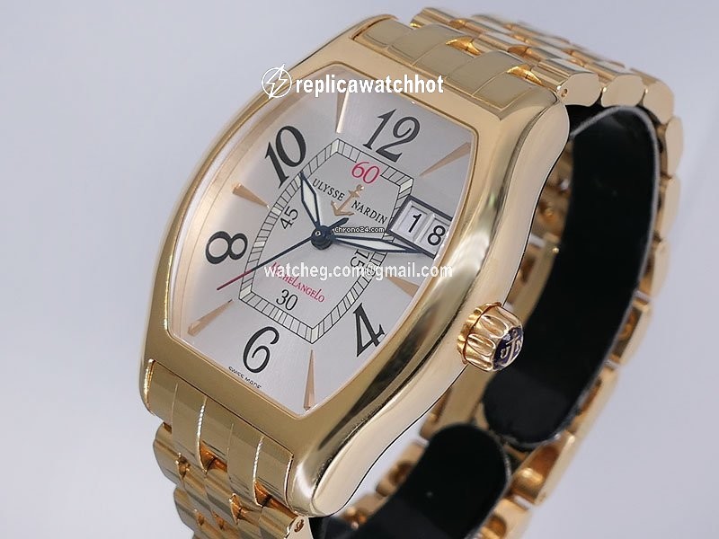 Ulysse Nardin Michelangelo Mens watch Unisex Automatic Rose gold 236-68 581