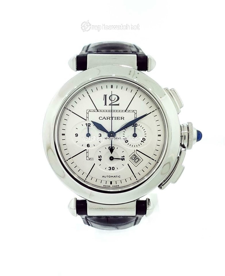 Cartier Pasha Mens watch Unisex Automatic Steel W3108555