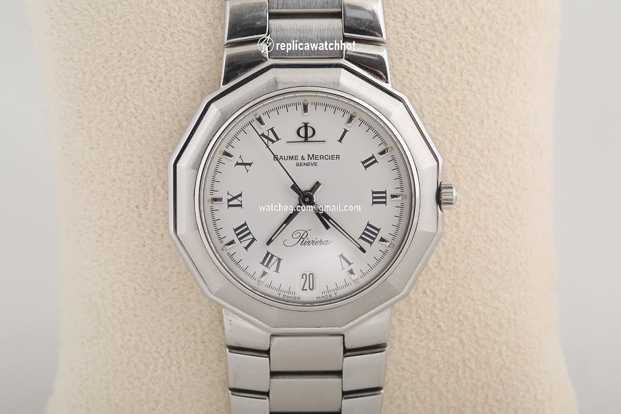 Baume & Mercier Riviera Mens watch Unisex Quartz Steel Baume & Mercier 5131