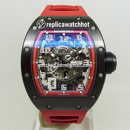 Richard Mille RM 030 Mens watch Unisex Automatic Titanium RM030 AM