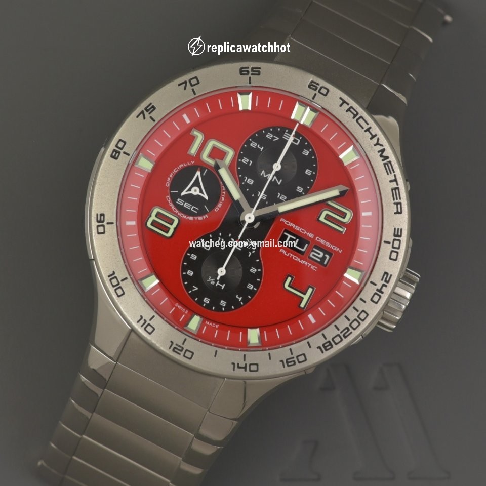 Porsche Design Flat Six Mens watch Unisex Automatic Steel P6340