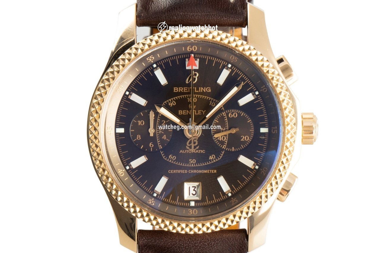 Breitling Bentley Mark VI Mens watch Unisex Automatic Red gold H26362