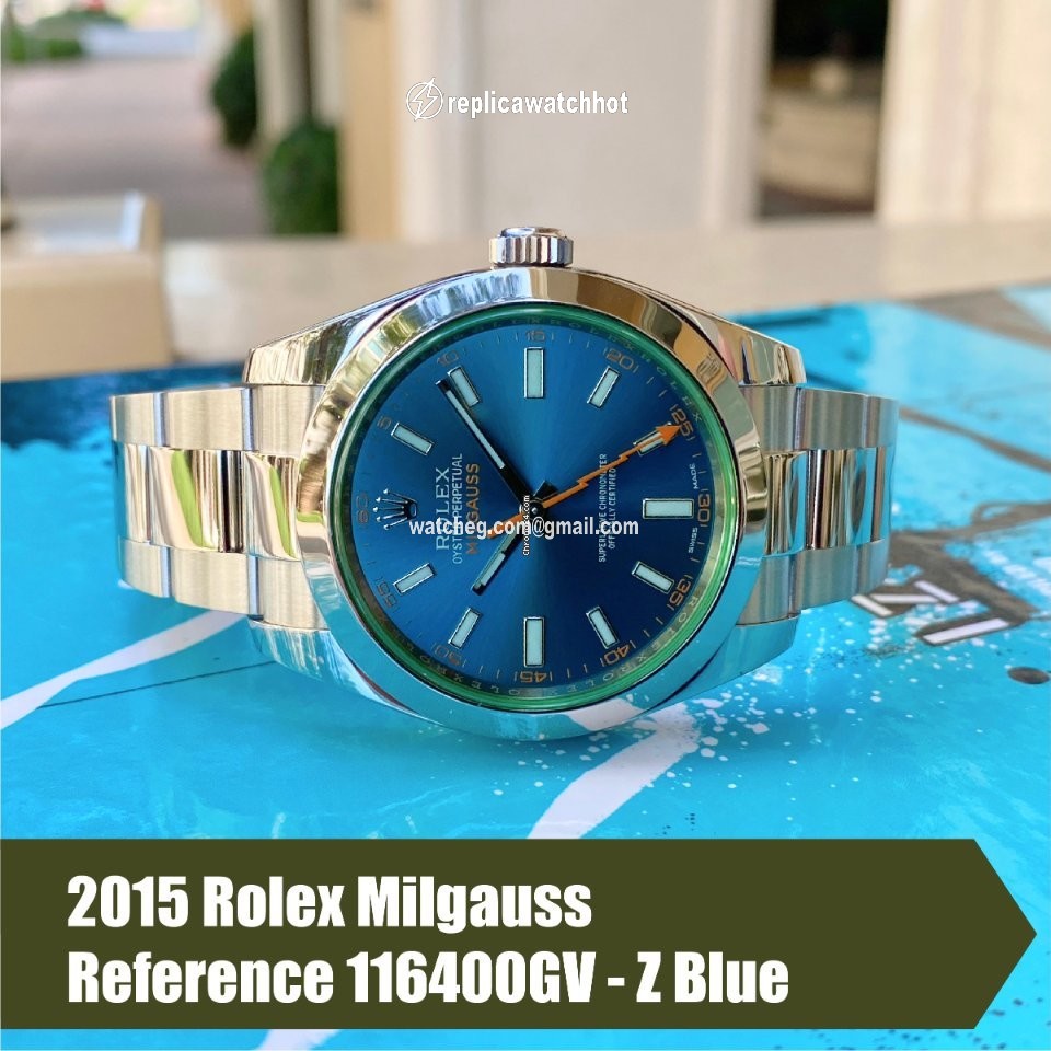 Rolex Milgauss Mens watch Unisex Steel Automatic 116400GV