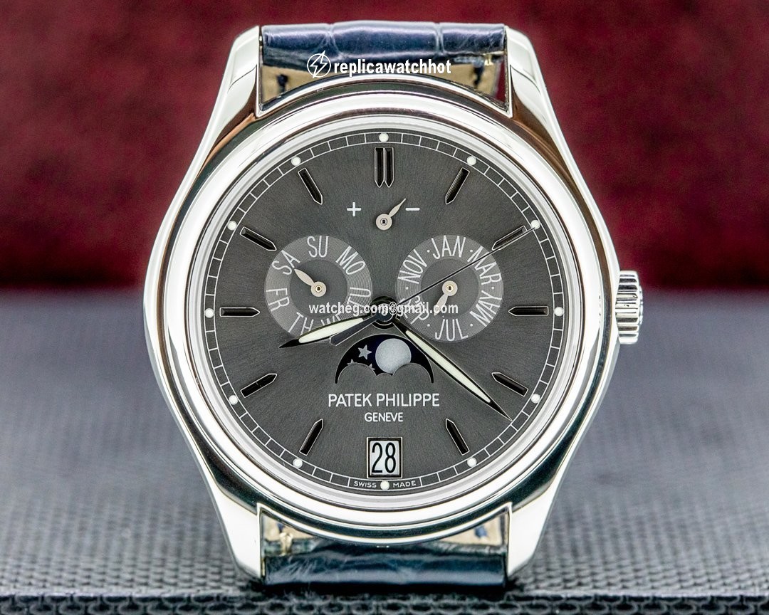 Patek Philippe Annual Calendar Mens watch Unisex Automatic Platinum 5146P-001