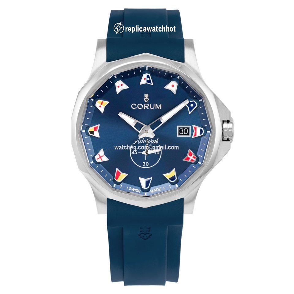 Corum Admirals Cup Mens watch Unisex Automatic Steel A395 04246 - 395.110.20 F373 AB52
