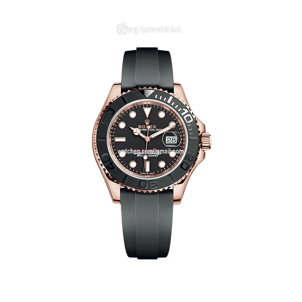 Rolex Yacht-Master 40 Mens watch Unisex Rose gold Automatic 126655