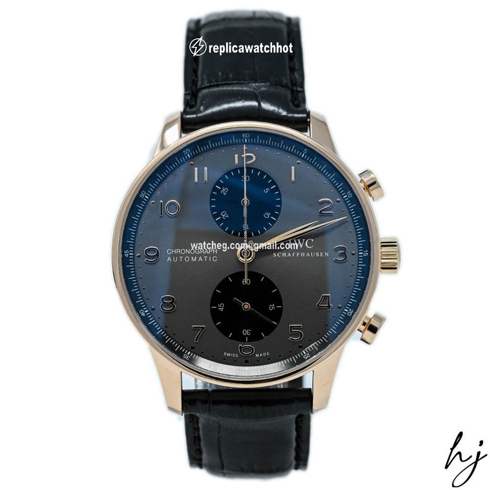 IWC Portuguese Chronograph Mens watch Unisex Automatic Rose gold IW371482