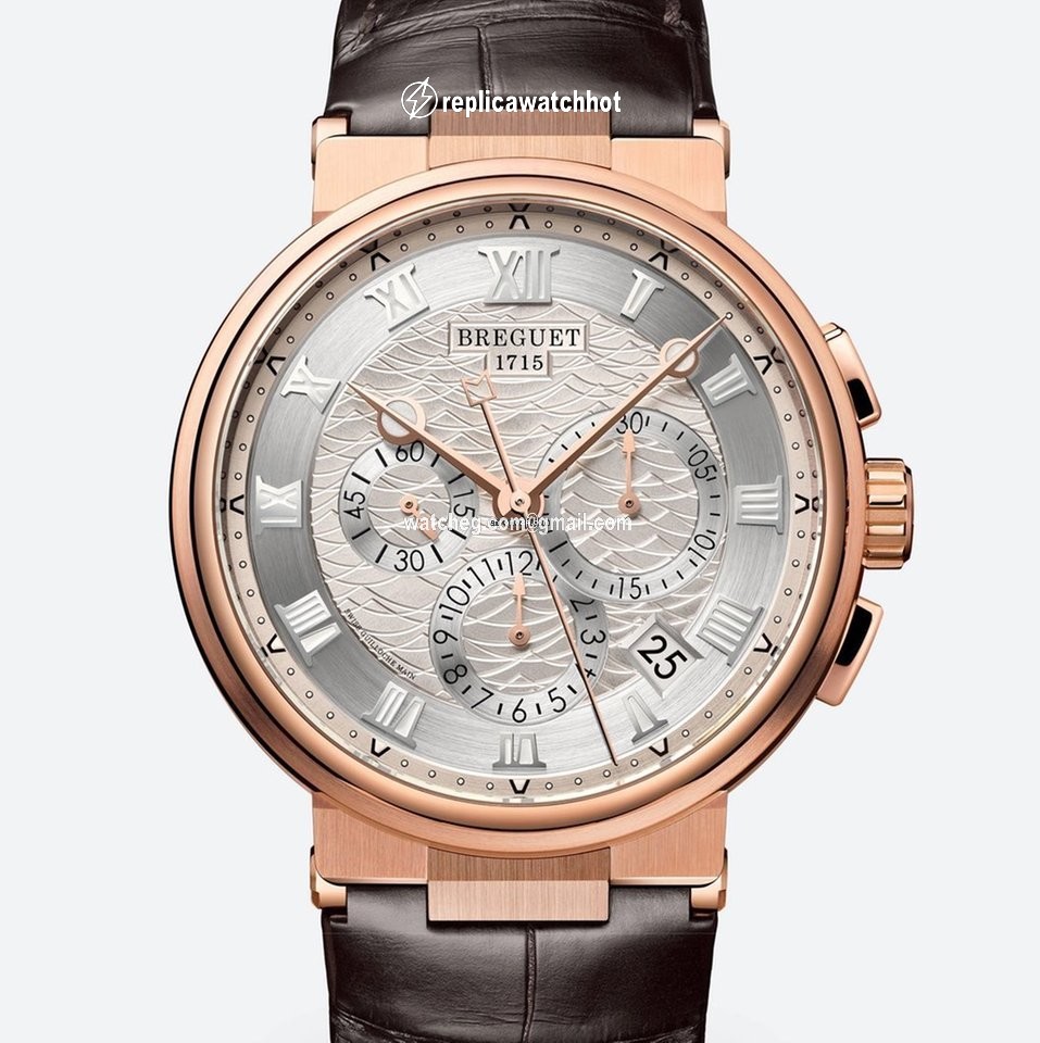 Breguet Marine Mens watch Unisex Automatic Rose gold 5527BR 129WV