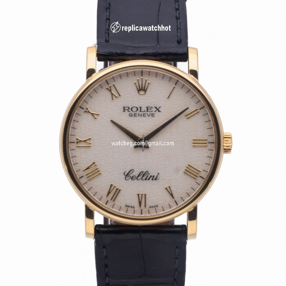 Rolex Cellini Mens watch Unisex Yellow gold Automatic 5115