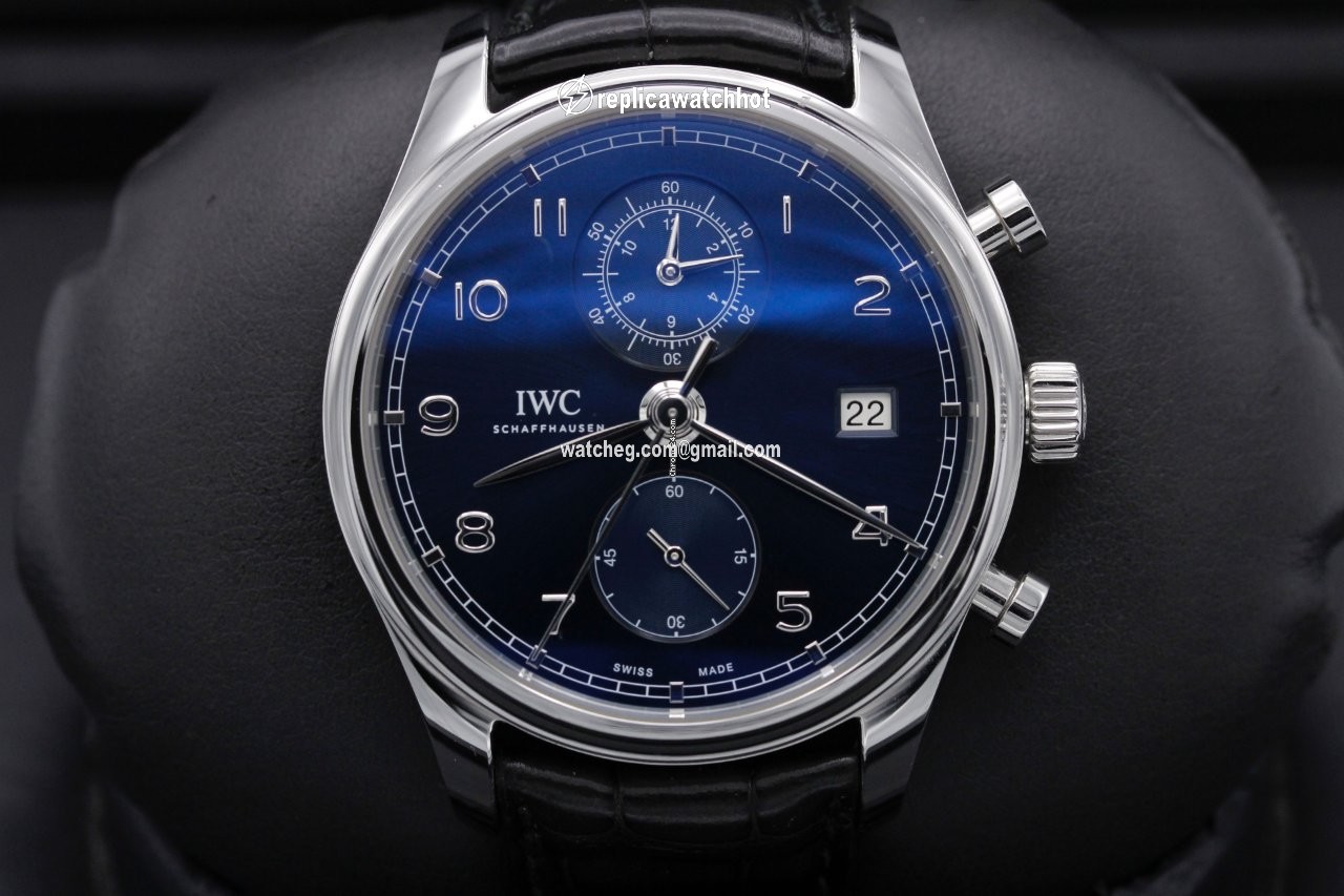 IWC Portuguese Chronograph Steel IW390303