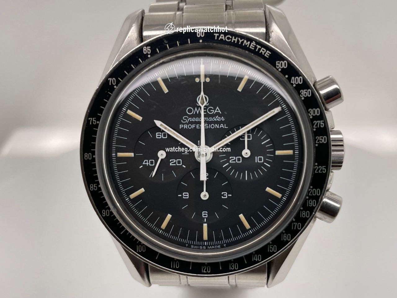 Omega Speedmaster Professional Moonwatch Mens watch Unisex Manual winding Steel 345.0022