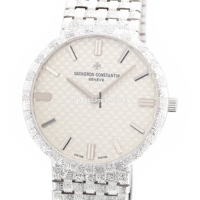 Vacheron Constantin Patrimony Mens watch Unisex Manual winding White gold 81162 206G-9172