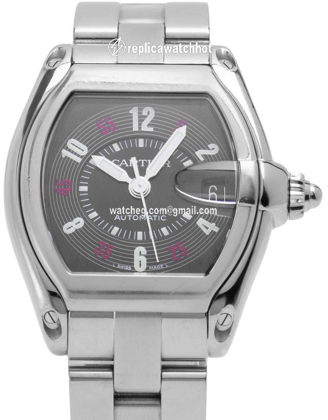Cartier Roadster Mens watch Unisex Automatic Steel W62002V3 2510