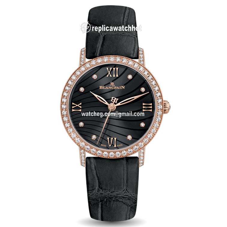 Blancpain Villeret Ultra-Slim Womens watch Automatic Red gold 6104-2930-55A