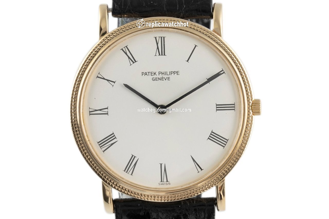Patek Philippe Calatrava Mens watch Unisex Manual winding Yellow gold 3520D