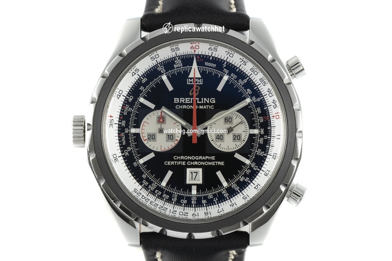 Breitling Chrono-Matic Mens watch Unisex Automatic Steel A41360