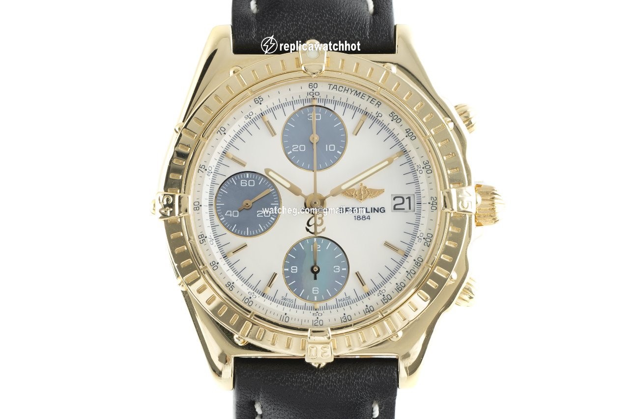 Breitling Chronomat Mens watch Unisex Automatic Yellow gold K13050.1