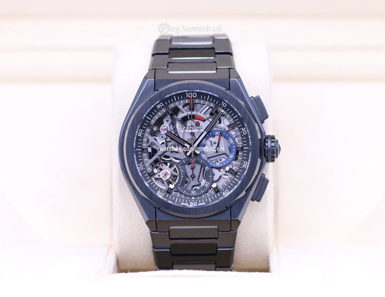 Zenith Defy El Primero Mens watch Unisex Automatic Ceramic 49.9000.9004 78.M9000