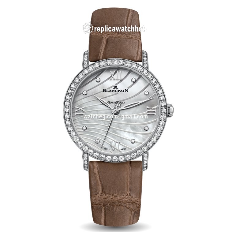 Blancpain Villeret Ultra-Slim Womens watch Automatic Steel 6104-4654-55A
