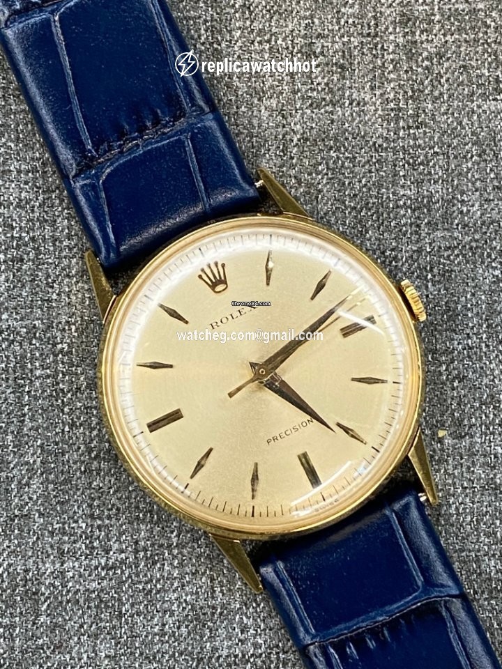 Rolex Oyster Precision Mens watch Unisex Yellow gold Manual winding 8961