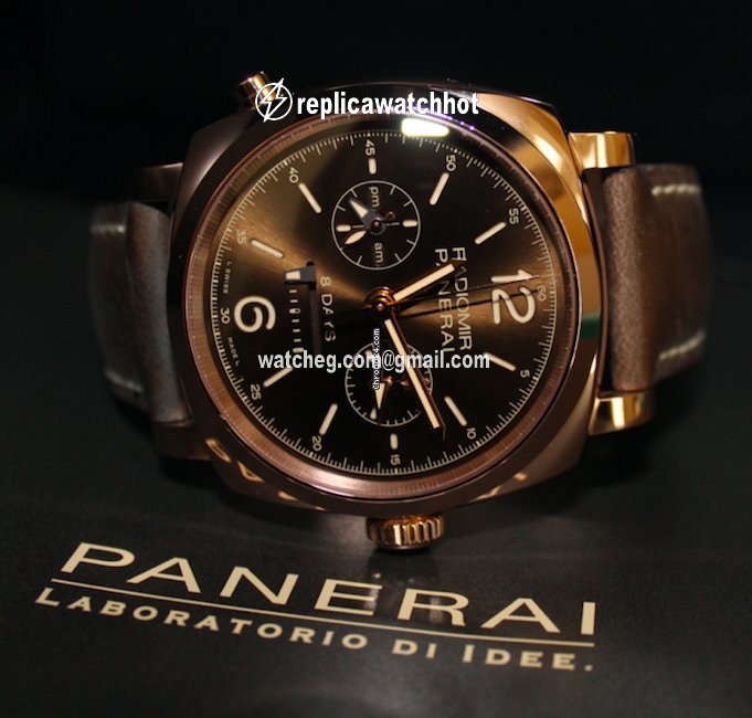 Panerai Special Editions Mens watch Unisex Manual winding Rose gold PAM 00502