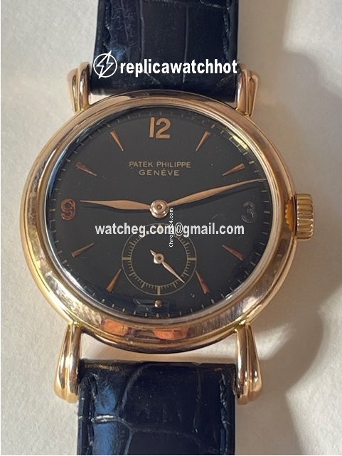 Patek Philippe Calatrava Mens watch Unisex Manual winding Rose gold 2453