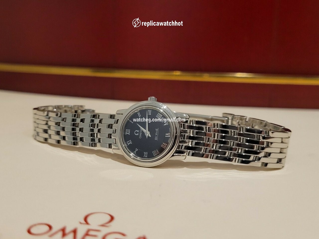 Omega De Ville Womens watch Quartz Steel 457052000