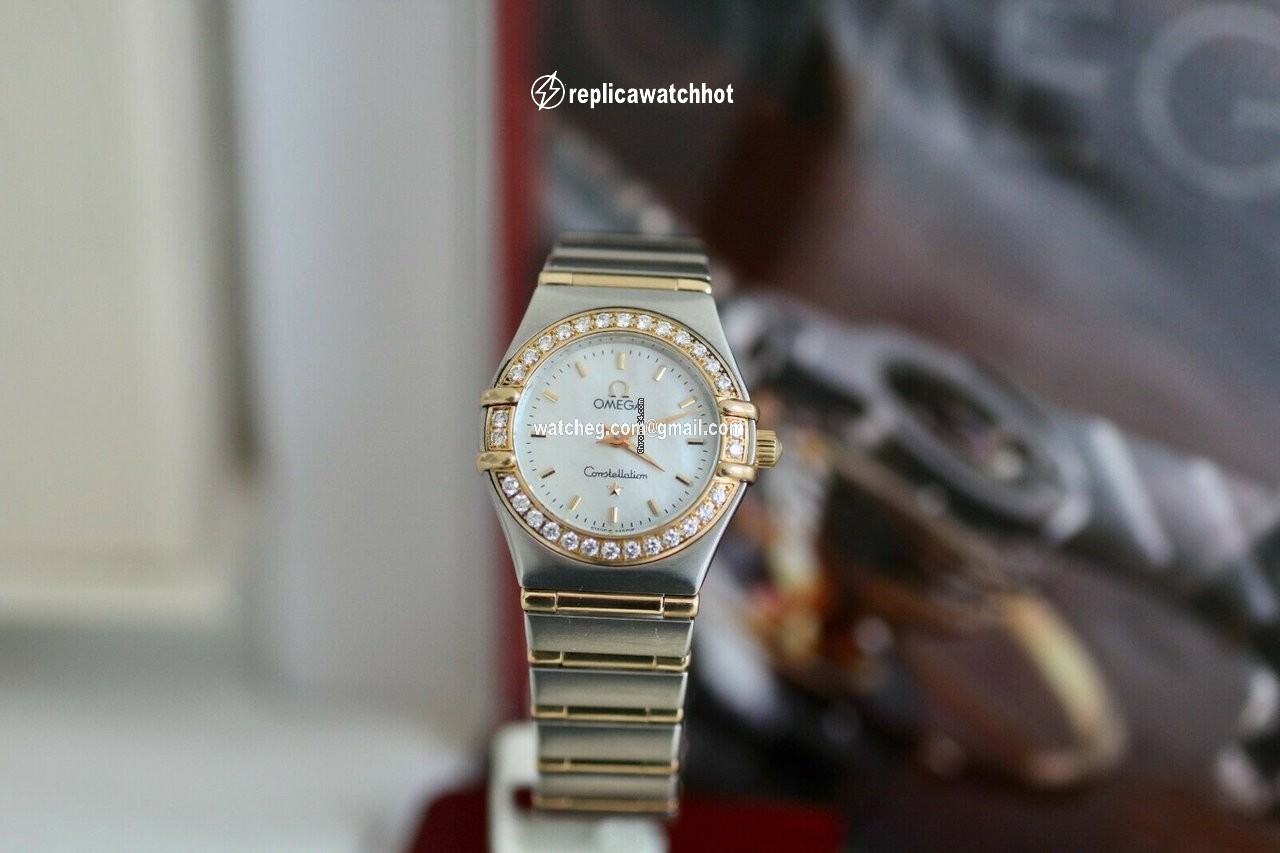 Omega Constellation Womens watch Quartz Gold Steel 1267.70.00