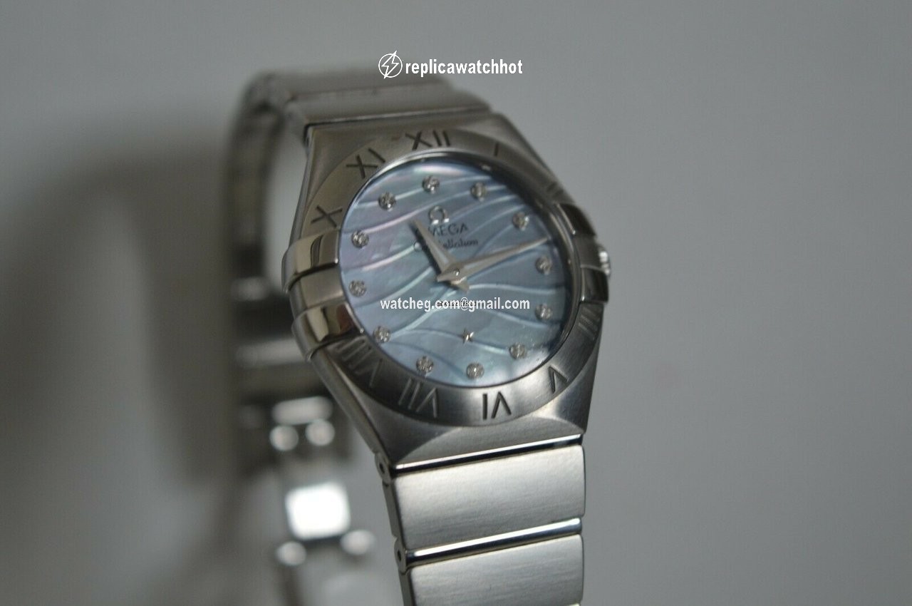 Omega Constellation Quartz Womens watch Quartz Steel 123.10.27.60.57.001