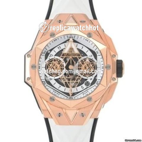 Hublot Big Bang Sang Bleu Mens watch Unisex Automatic Rose gold 418.OX.2001.RX.MXM20