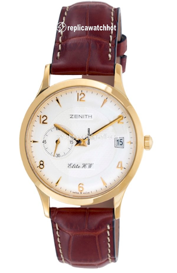 Zenith Elite Mens watch Unisex Manual winding Yellow gold 30.1125.650