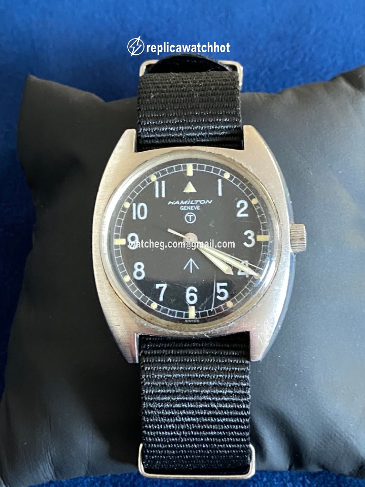 Hamilton Mens watch Unisex Manual winding Steel 382 75