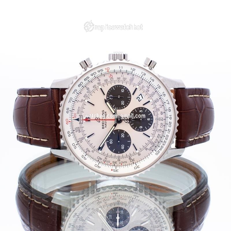 Breitling Navitimer 1 B01 Chronograph 43 Mens watch Unisex Automatic Steel Ab0121211g1p1