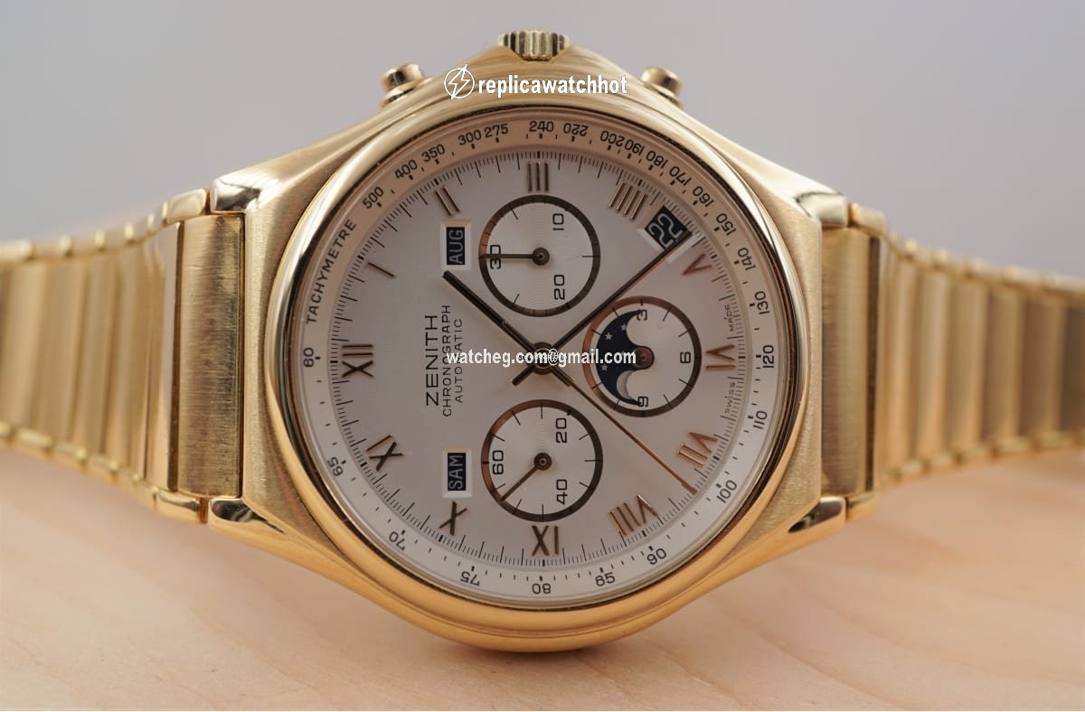 Zenith Port Royal Mens watch Unisex Automatic Yellow gold 95.0102.418