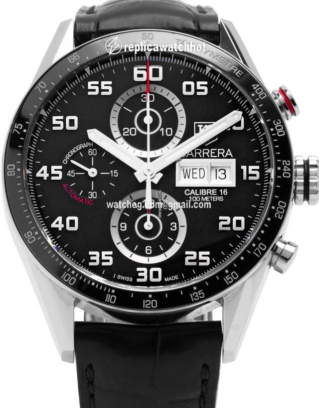TAG Heuer Carrera Calibre 16 Mens watch Unisex Automatic Steel CV2A1R.FC6235
