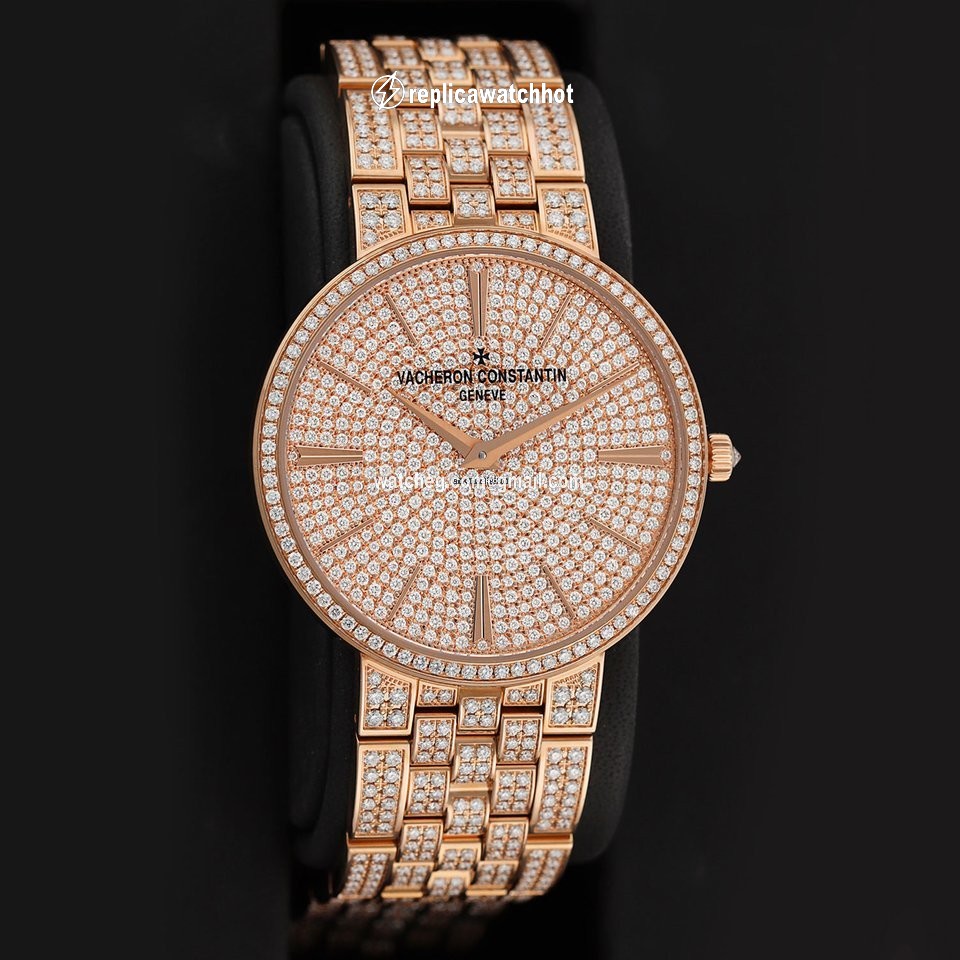 Vacheron Constantin Patrimony Mens watch Unisex Manual winding Rose gold 81575 v02r-9275