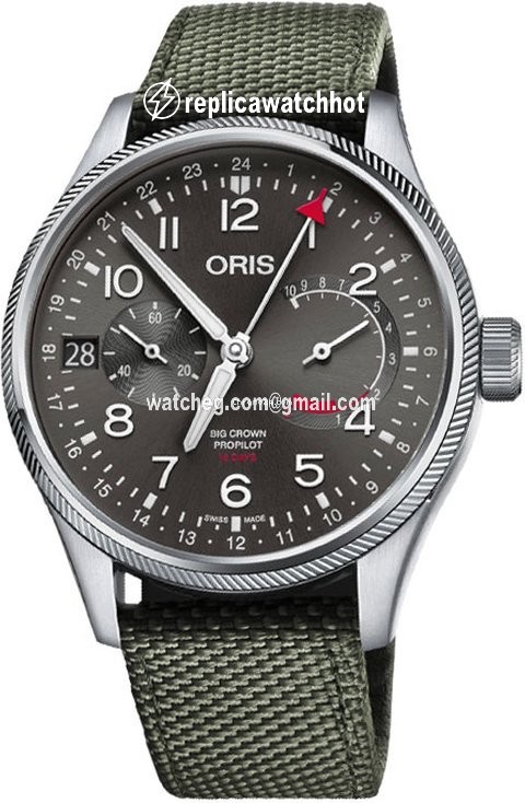 Oris Big Crown ProPilot Calibre 114 Mens watch Unisex Manual winding Steel 01 114 7746 4063-Set 5 22 14FC
