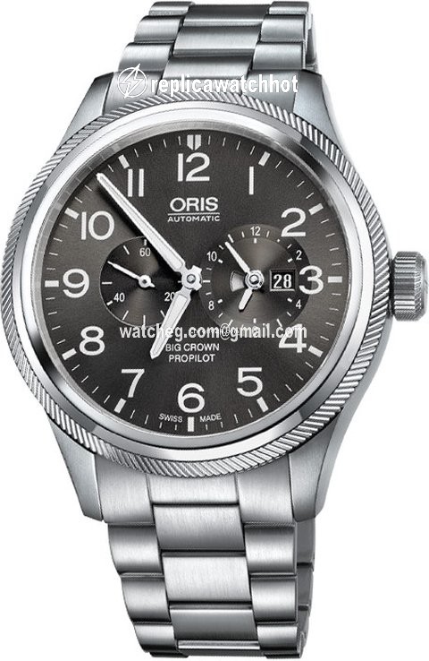 Oris Big Crown ProPilot Worldtimer Mens watch Unisex Automatic Steel 01 690 7735 4063-07 8 22 19-1