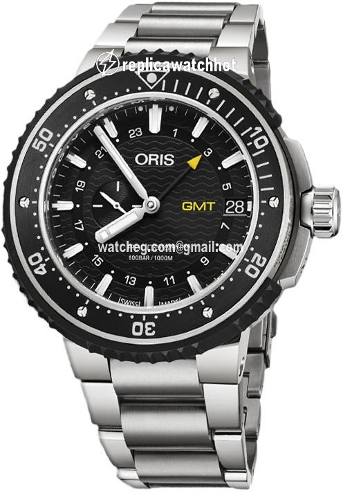 Oris ProDiver GMT Mens watch Unisex Automatic Titanium 01 748 7748 7154-07 8 26 74PEB