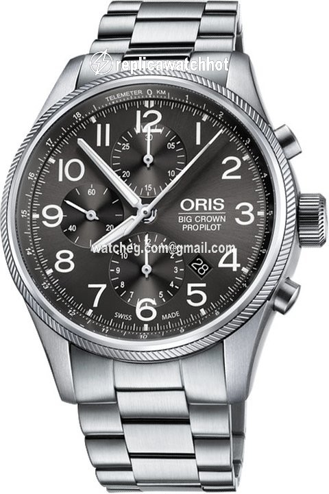 Oris Big Crown ProPilot Chronograph Mens watch Unisex Automatic Steel 01 774 7699 4063-07 8 22 19